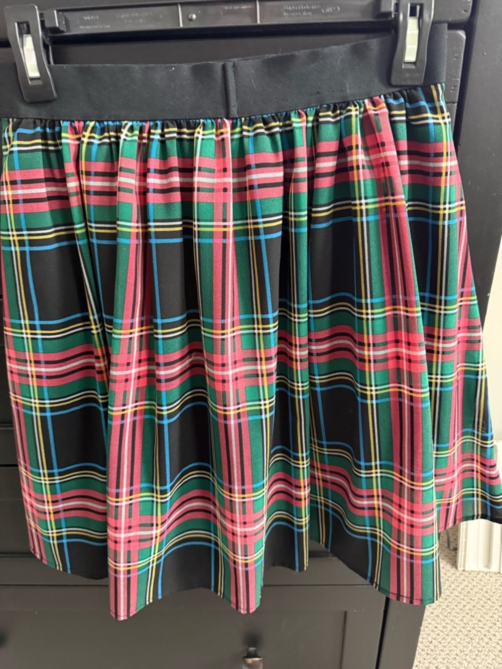 JCrew Nylon Plaid Mini Skirt  00